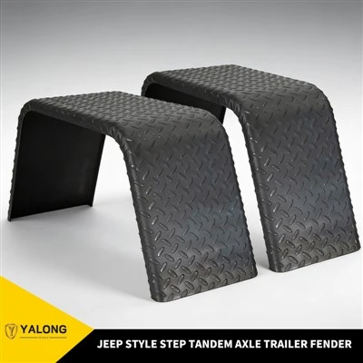 Jeep Style Step Tandem o'qli treyler Fender